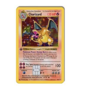 New Magic Skin Charizard Matte Credit Card Skin/Sticker, Space for Small Chip